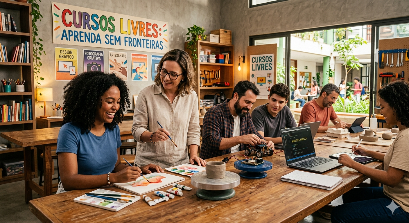 Cursos livres e capacitação